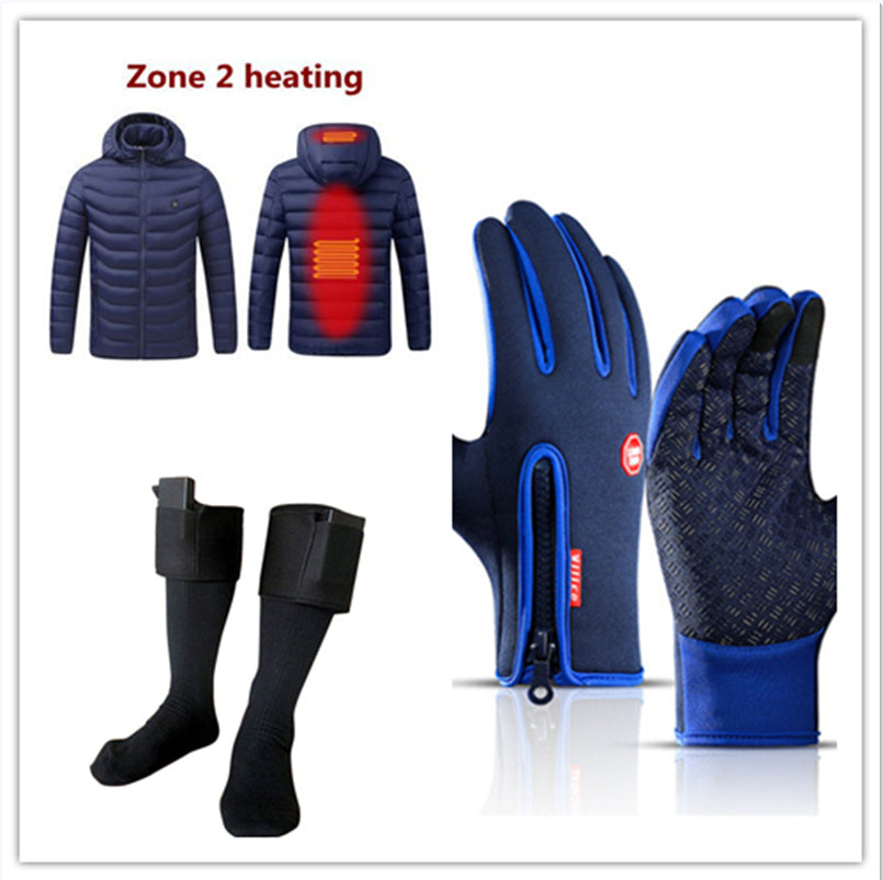 Winter Touch Screen Motorcycle Gloves – Waterproof, Anti-Slip, Thermal Fleece Sports Gloves